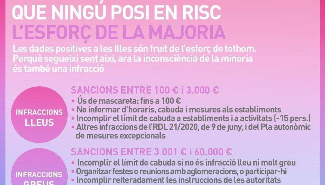 Que ningú posi en risc l'esforç de la majoria