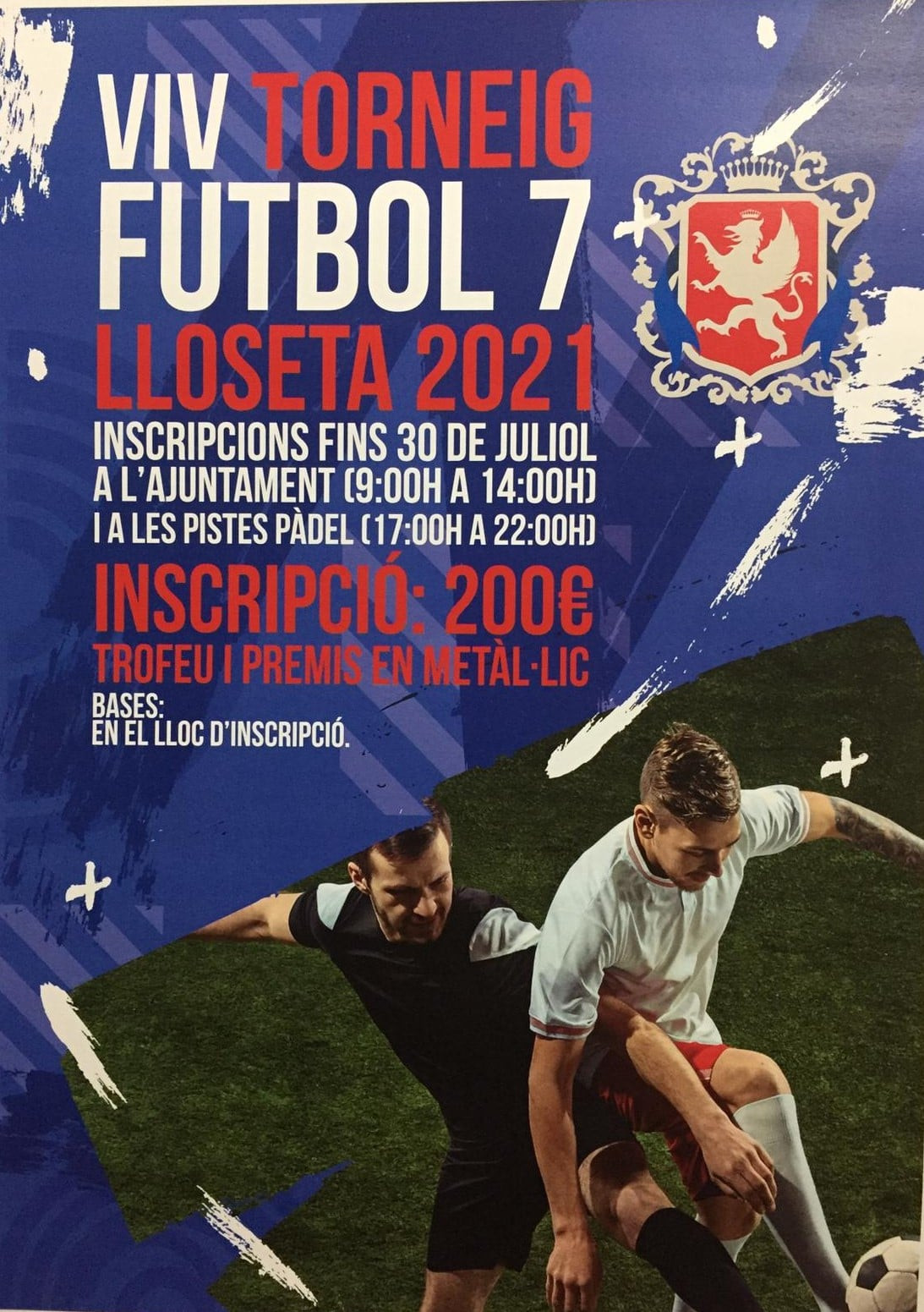 Finalització inscripcions VIV Torneig Futbol 7