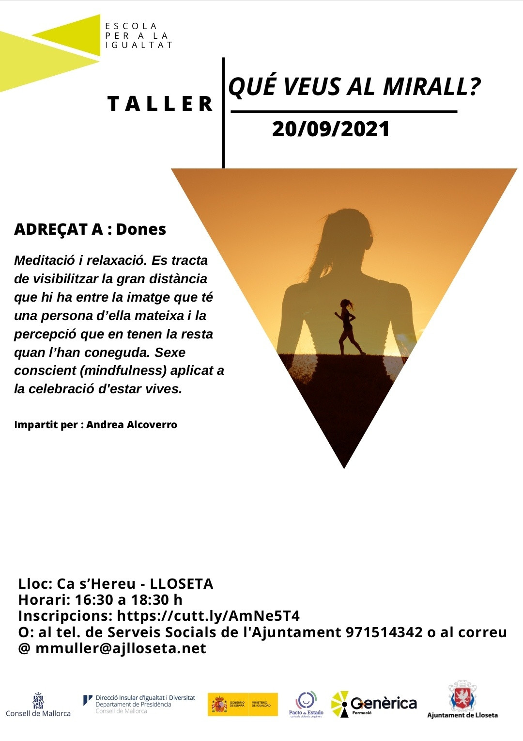 Taller "Què veus al mirall?"
