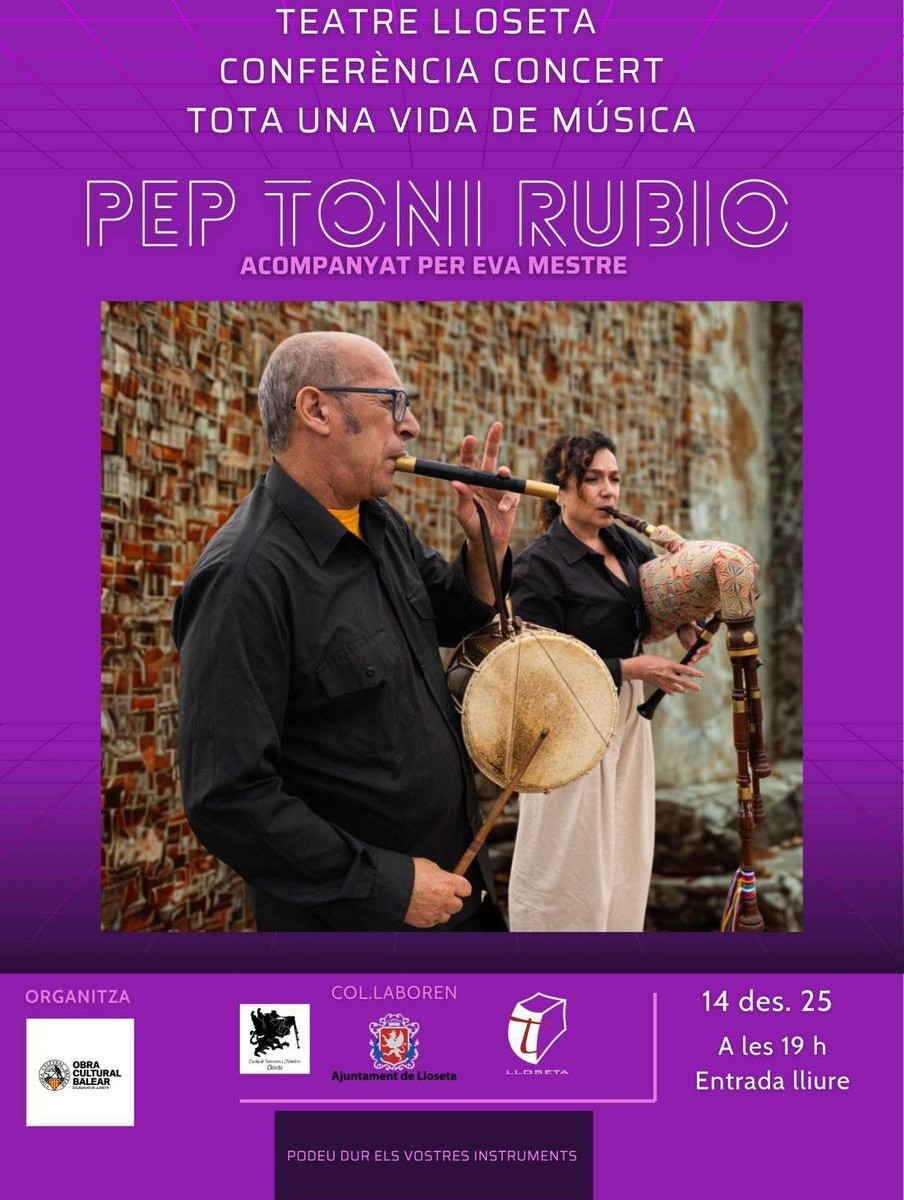 Pep Toni Rubio: tota una vida de música
