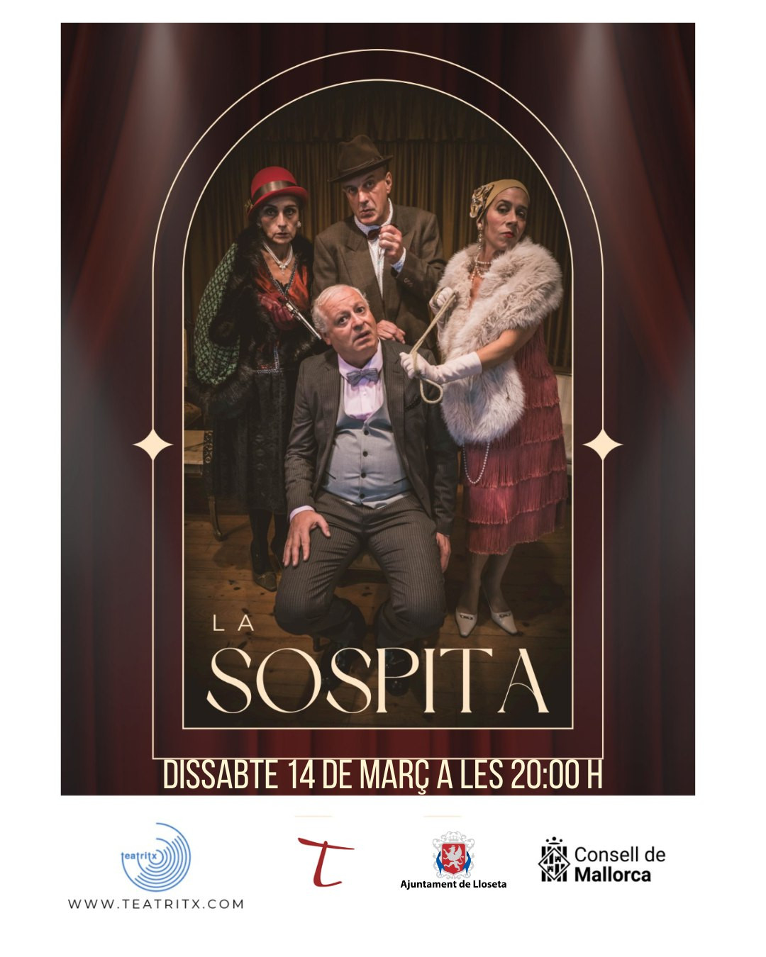 LA SOSPITA arriba al Teatre Lloseta