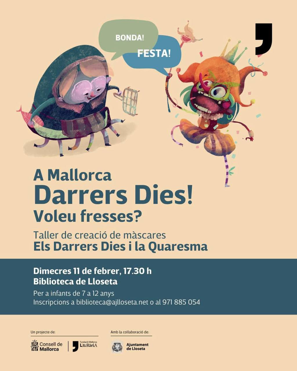 Taller de màscares 