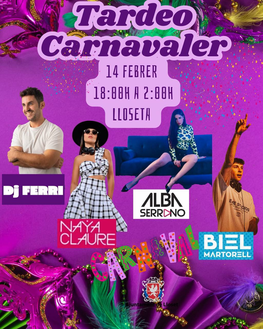 Tardeo Carnavaler Llosetí