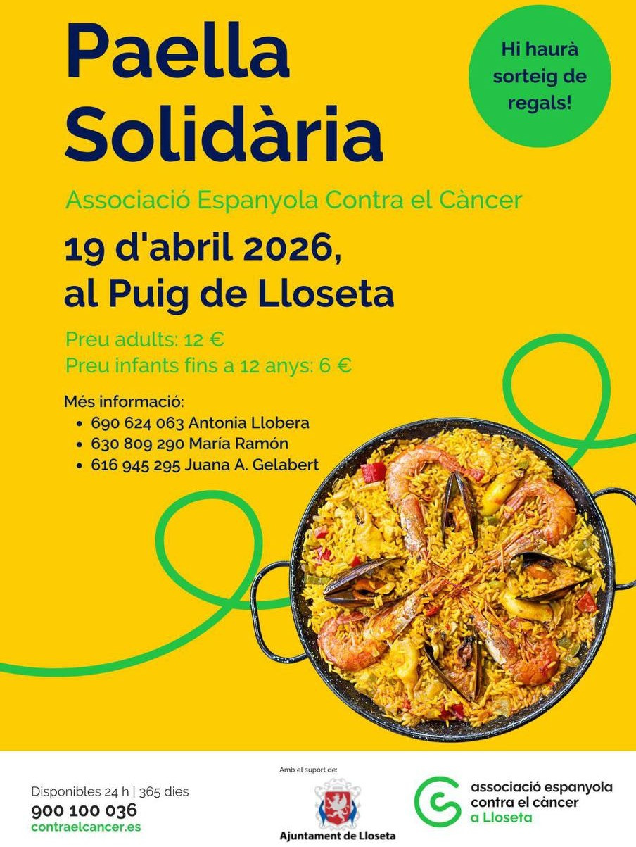 Paella Solidària a Lloseta