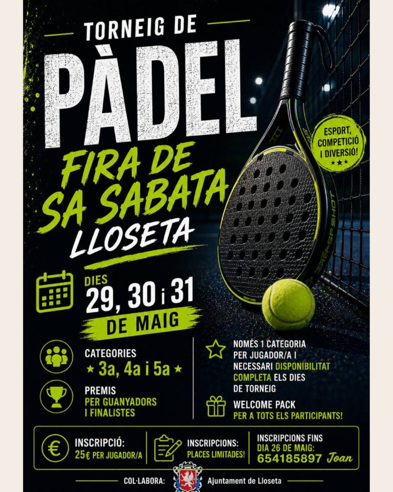 Torneig de Pàdel de la Fira de sa Sabata 2026