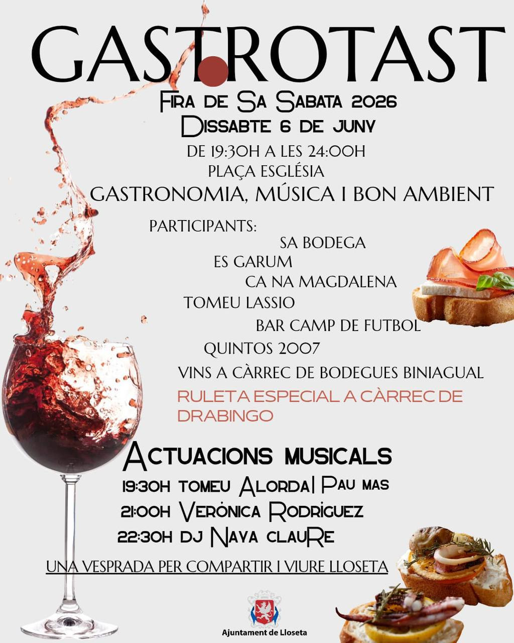 Gastrotast Fira de Sa Sabata 