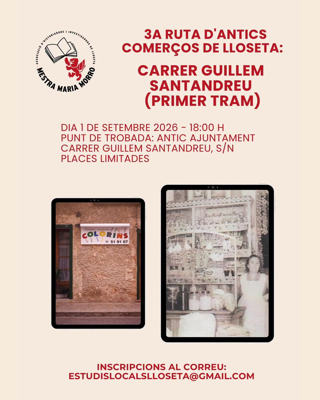 3a Ruta d’Antics Comerços de Lloseta