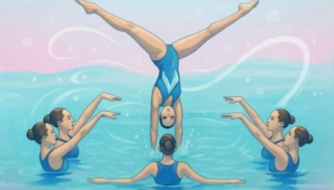 natació artística