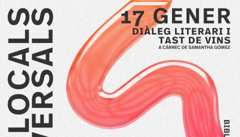 Locals universals: diàleg literari i tast de vins amb Toni López a la Biblioteca de Lloseta