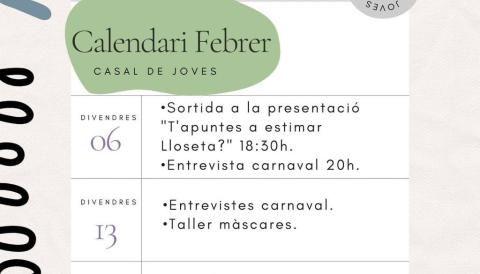 Casal de Joves febrer